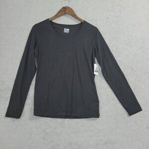 NEW  32 Degrees Womens Long Sleeve Scoop Neck Thermal Top 2-Pack  L // 25CT